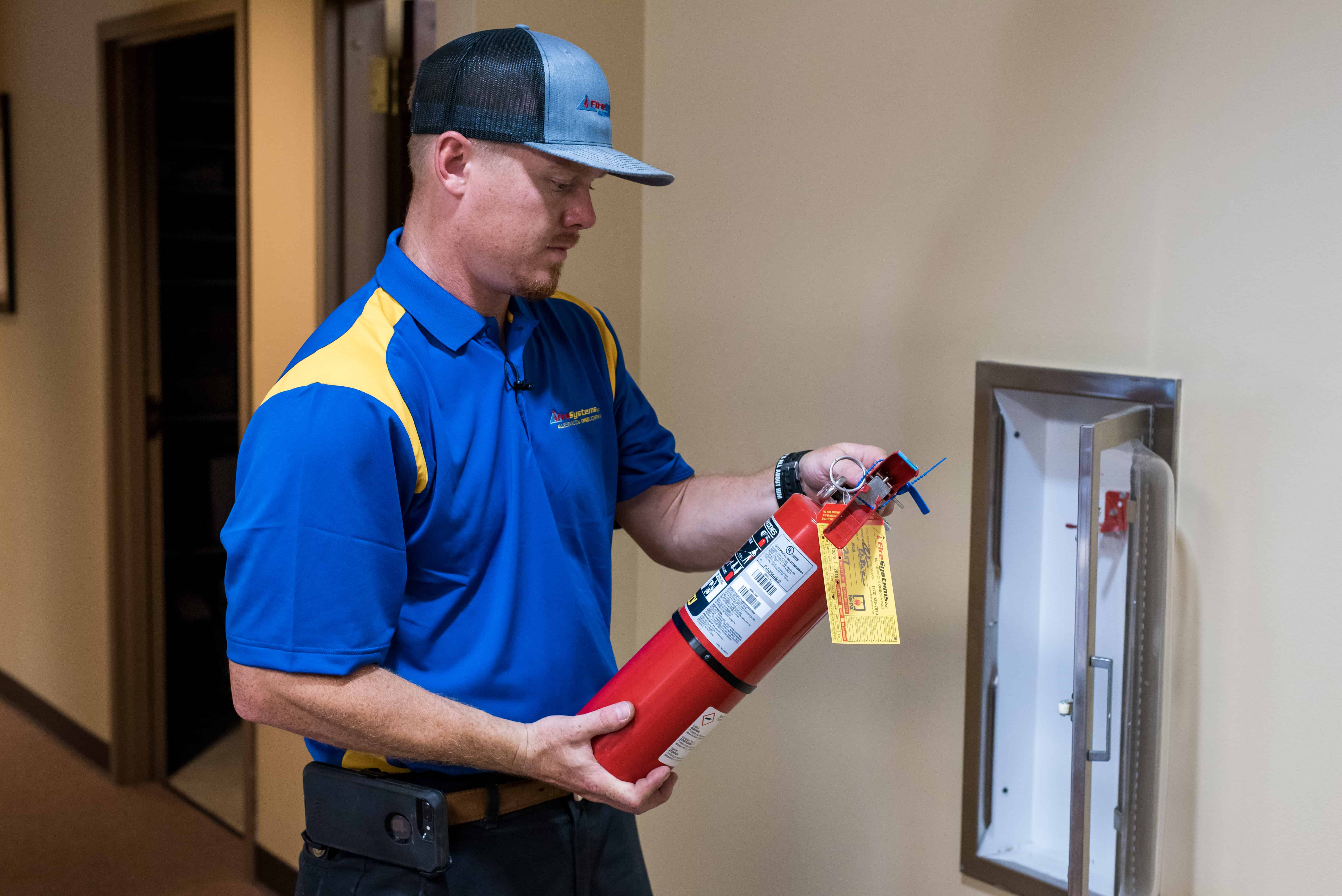 portable fire extinguisher inspection