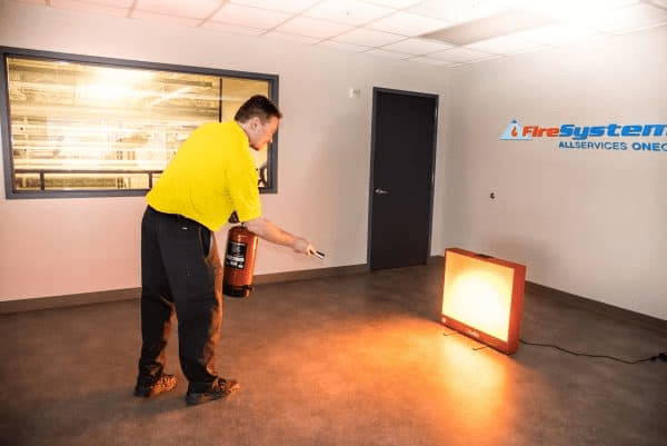 Fire extinguisher training