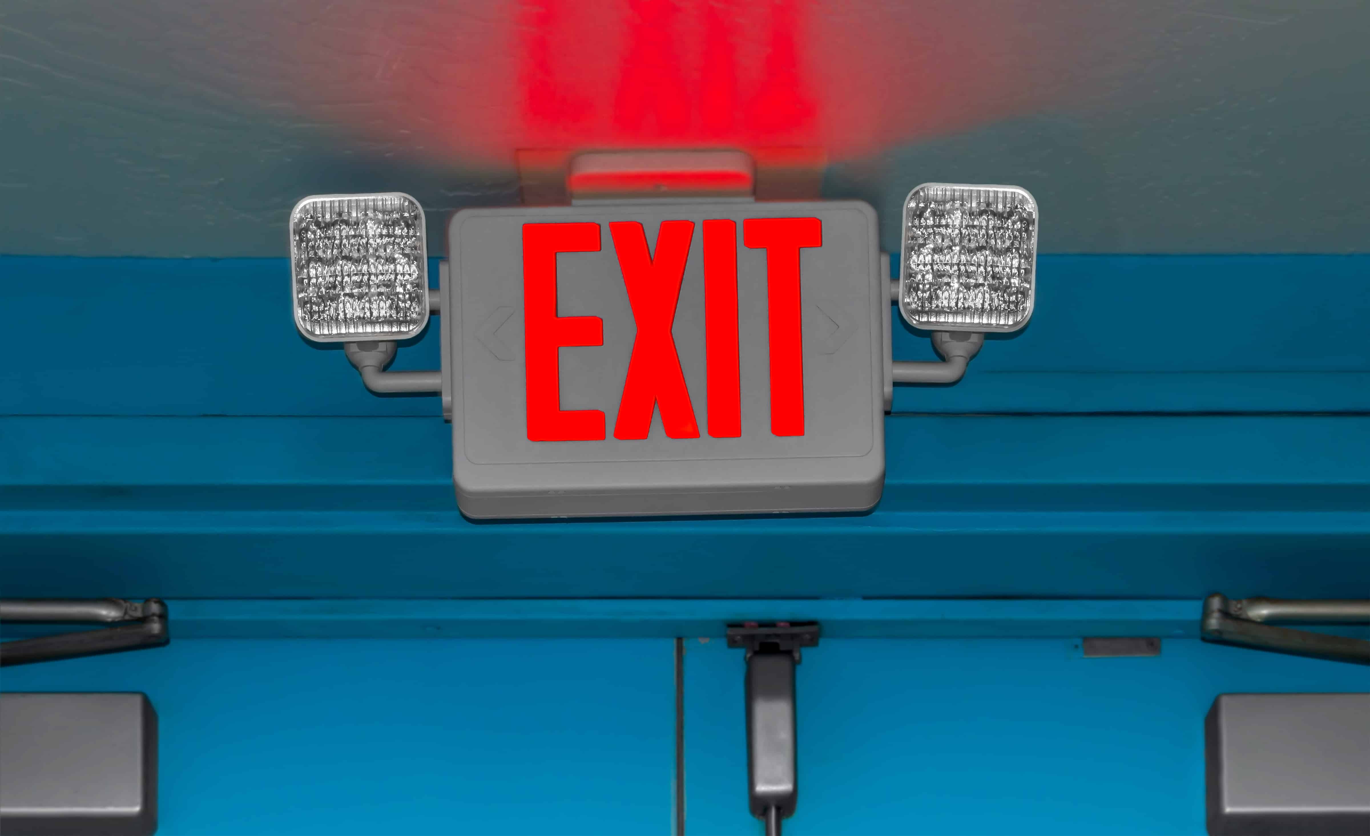 Emergency & Exit Lighting Installation and repair services Fire