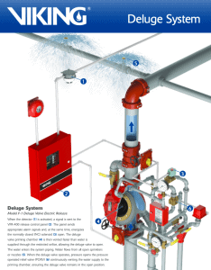 Deluge Fire Suppression System